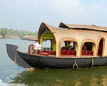 Budget boat house in Alleppey